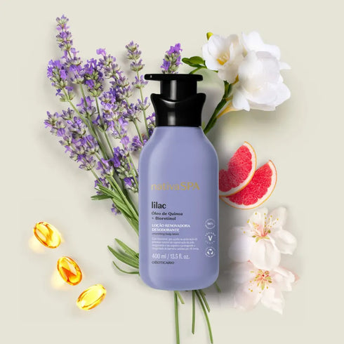 O Boticário Nativa Spa Lilac Hydrating and Rejuvenating Body Lotion 400ml